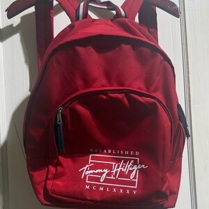 Tommy Hilfiger Bold Red Men's Backpack